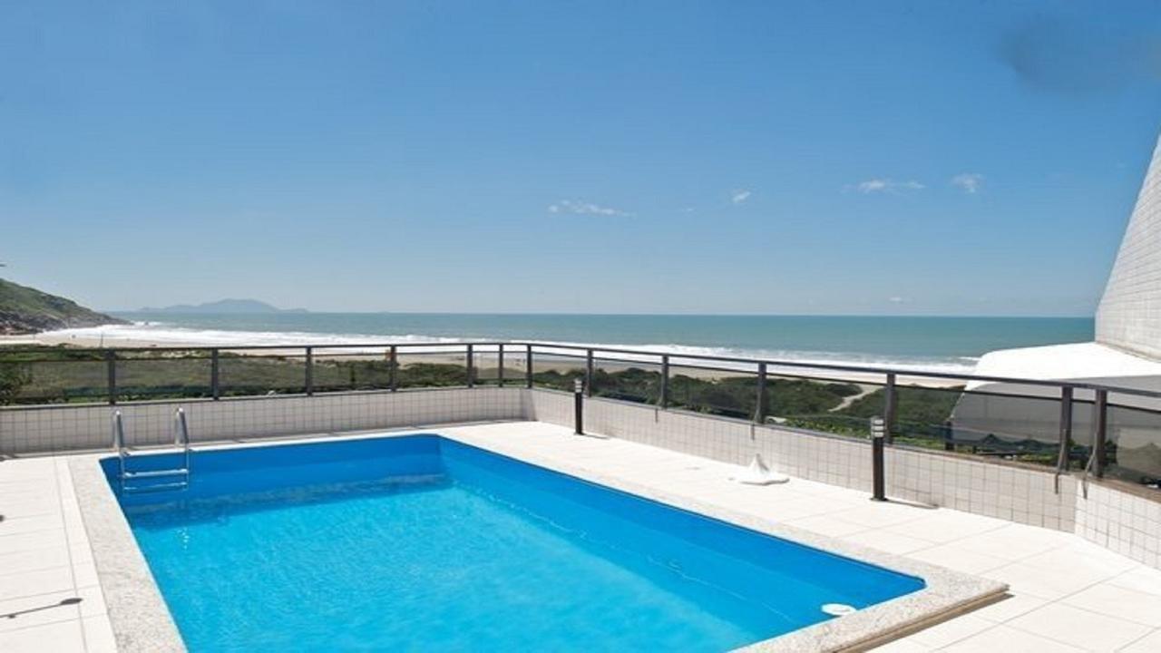 Linda Cobertura Frente Mar Com Piscina Privativa E Pe Na Areia! Διαμέρισμα Florianópolis Εξωτερικό φωτογραφία