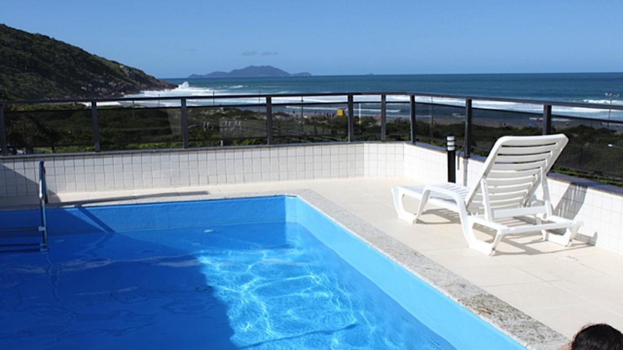 Linda Cobertura Frente Mar Com Piscina Privativa E Pe Na Areia! Διαμέρισμα Florianópolis Εξωτερικό φωτογραφία